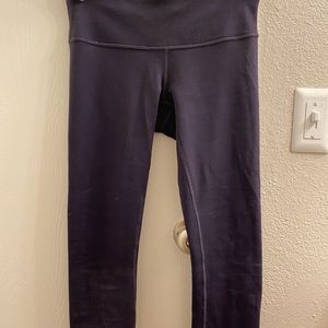Reversible Lululemon cropped leggings